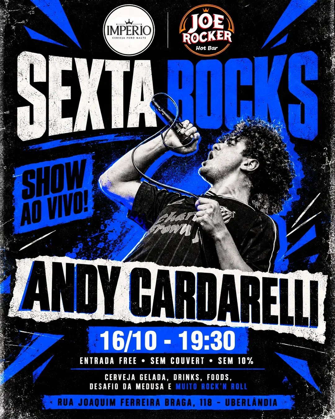 Flyer de Andy Cardarelli