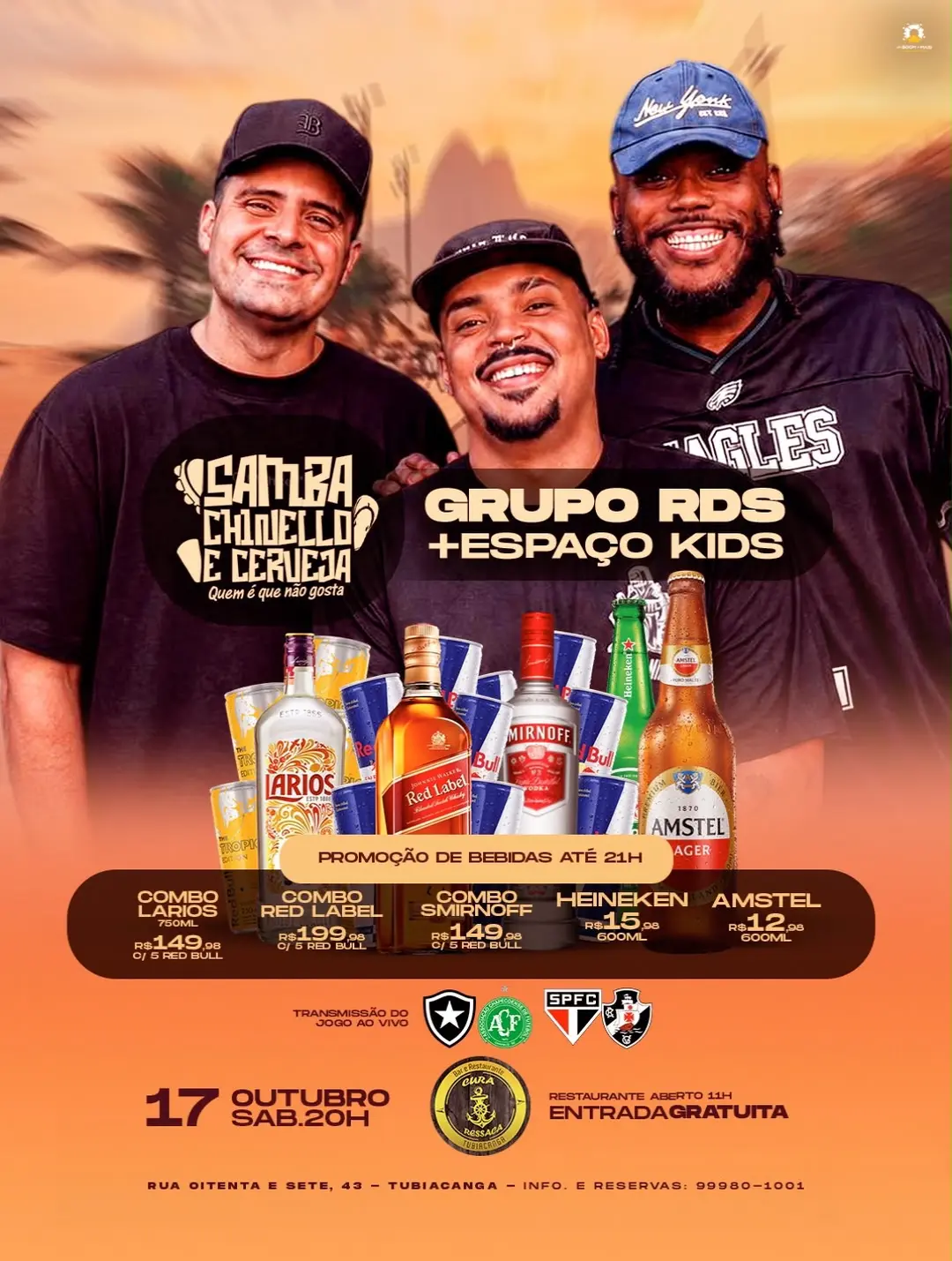 Flyer de Grupo RDS
