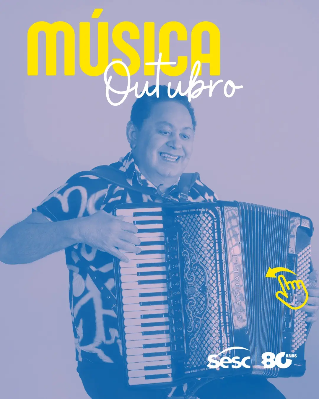 Flyer de Lincoln Rossi, Gon Salves e Quity