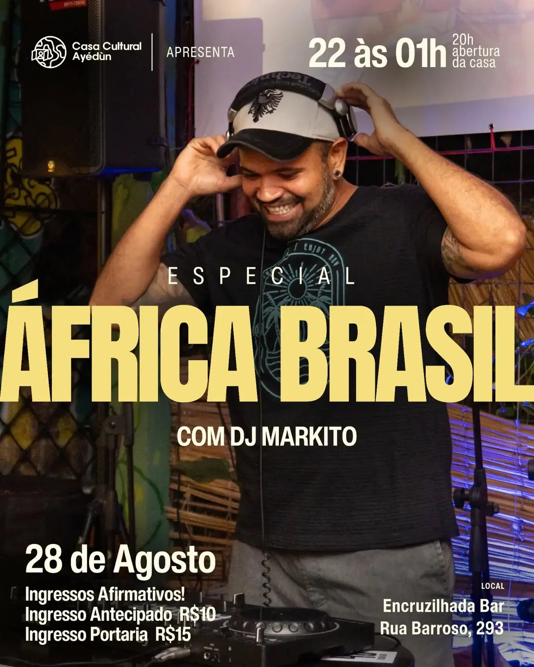 Flyer de DJ Markito a.k.a. M Beats, rkito e DJ Markito