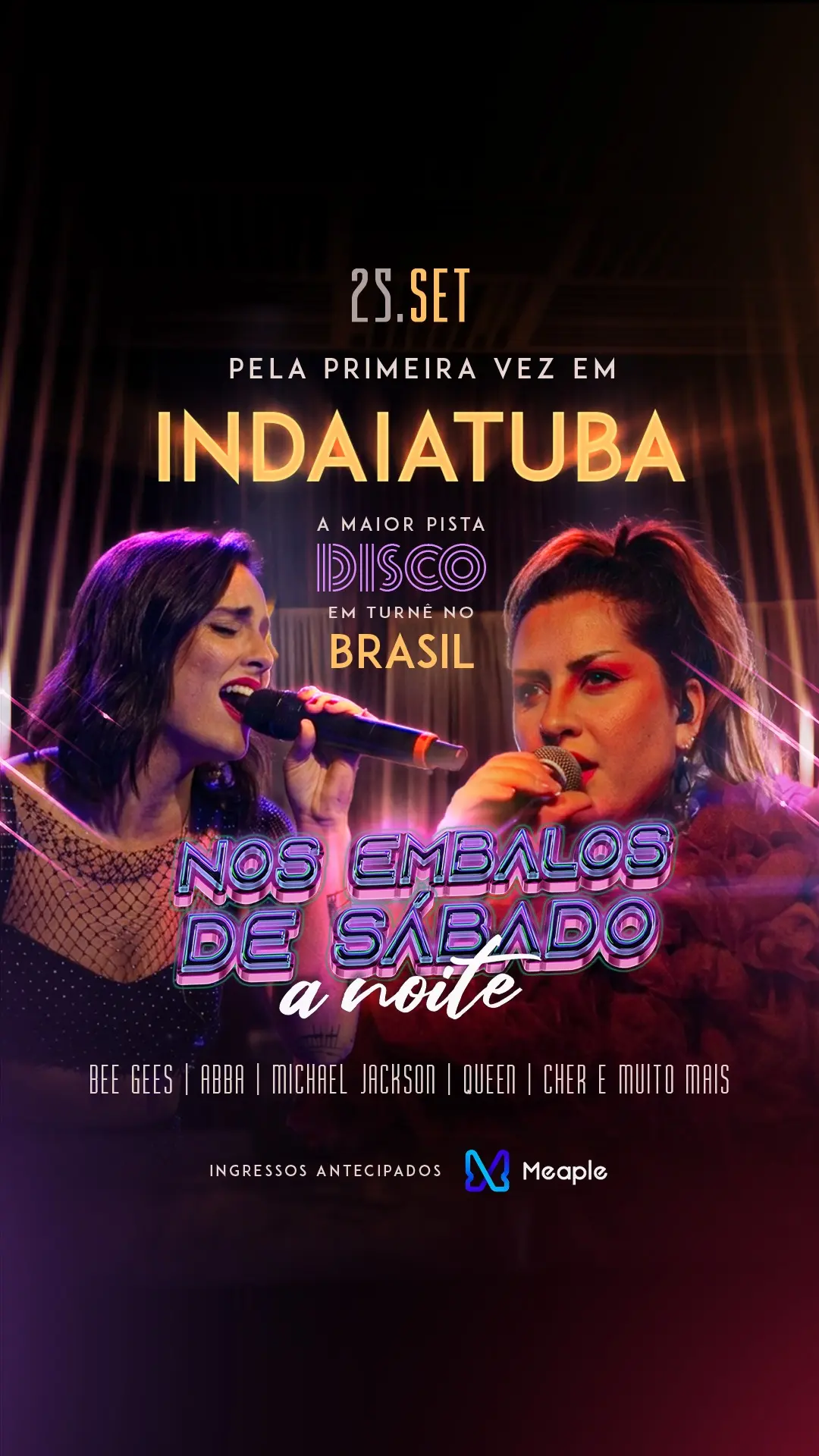 Flyer de Laura Lima e Ruby Music