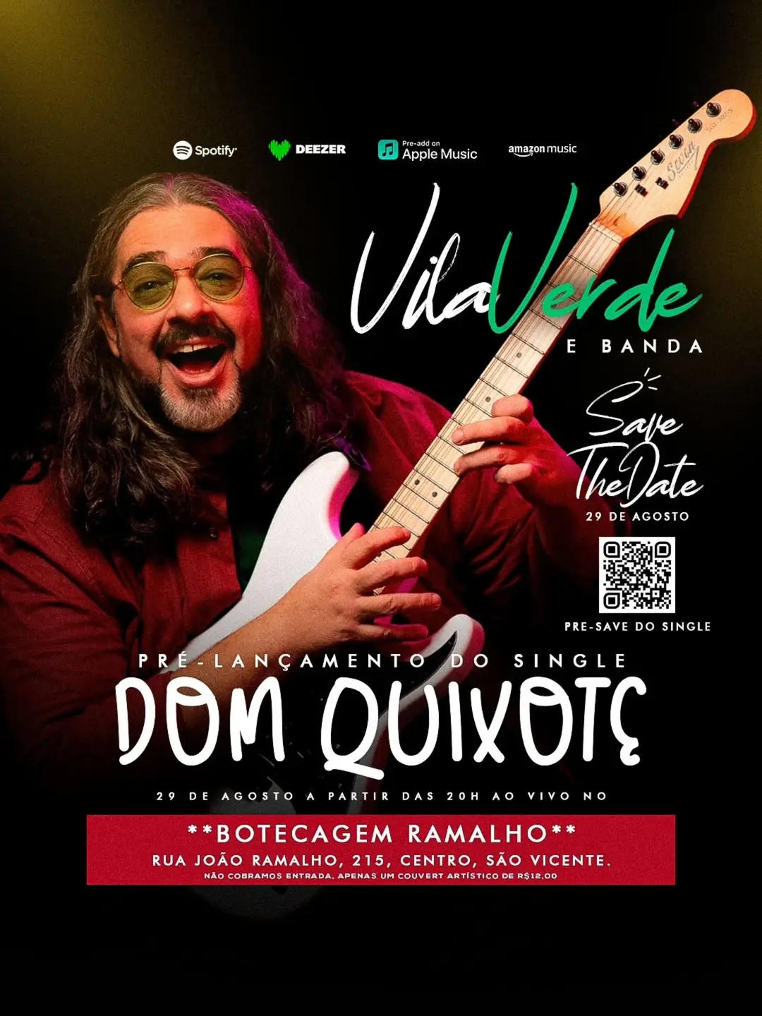 Flyer de Vila Verde e Banda