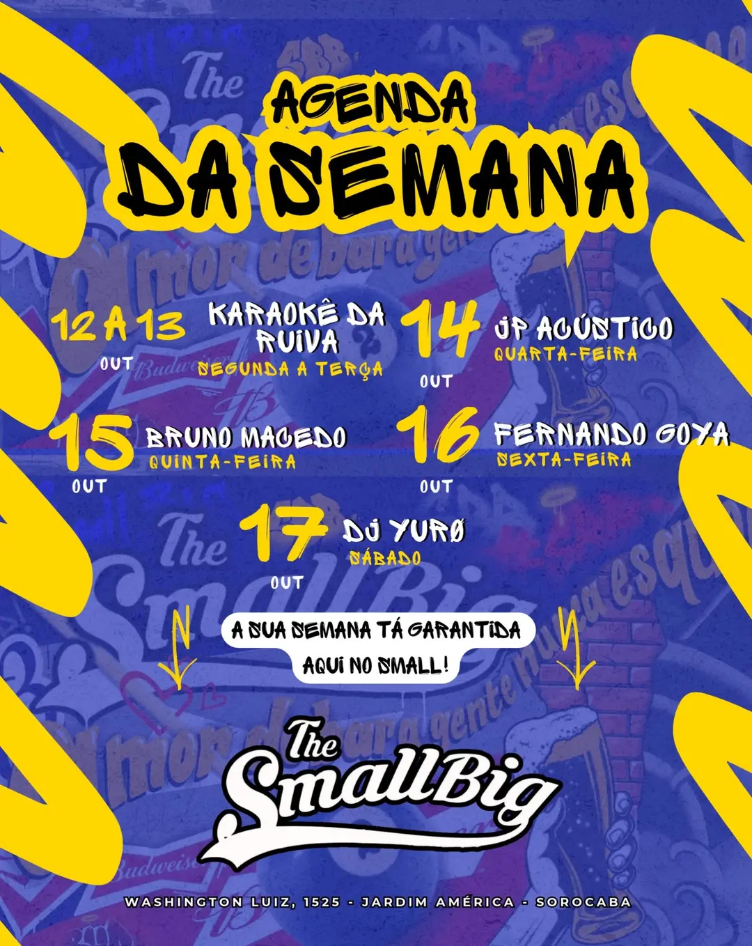 Flyer de Bruno Macedo