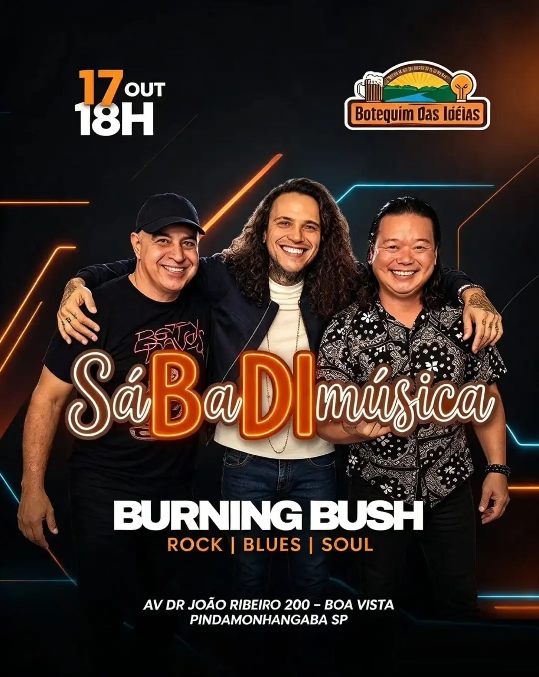 Flyer de Burning Bush