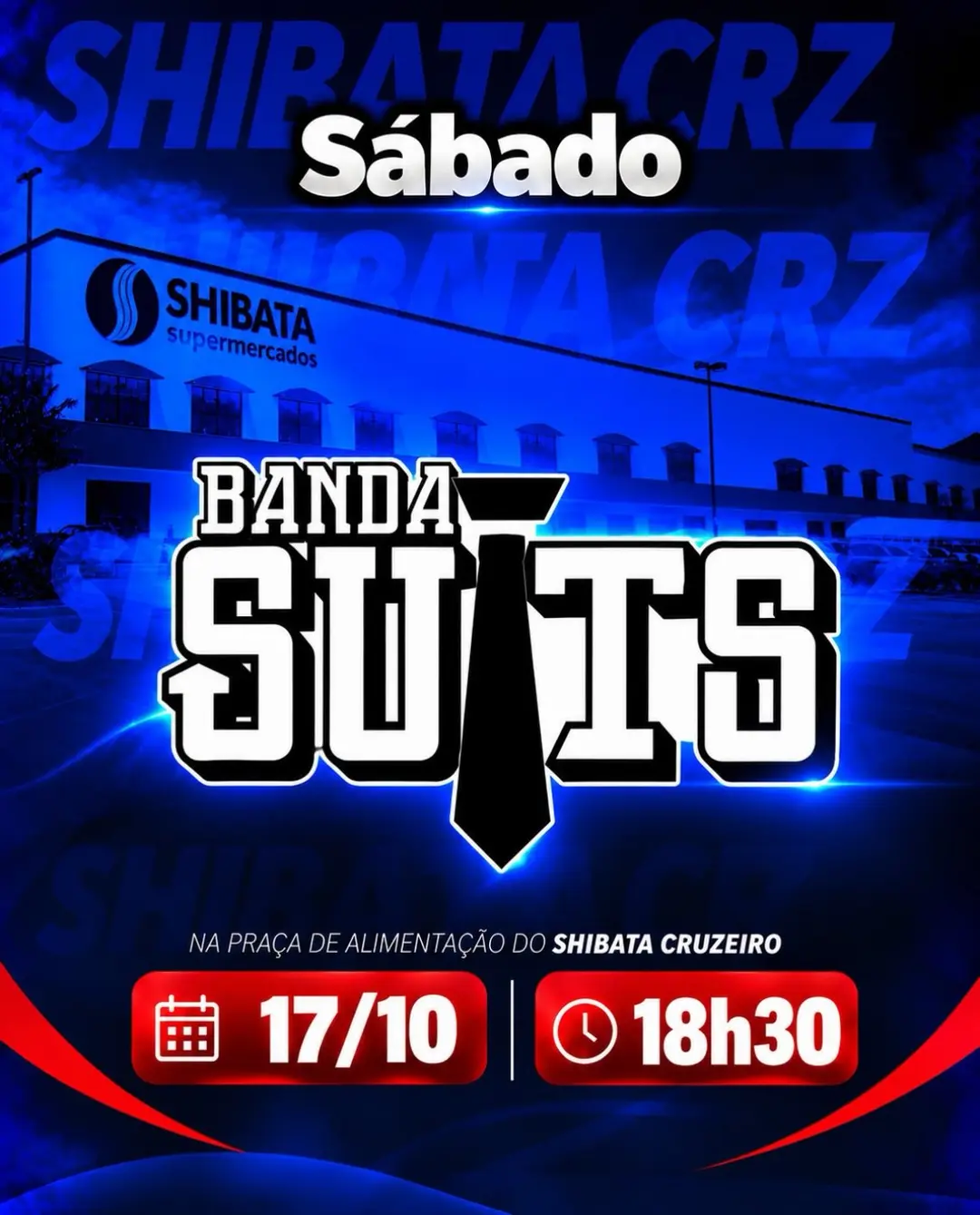 Flyer de Banda Suits