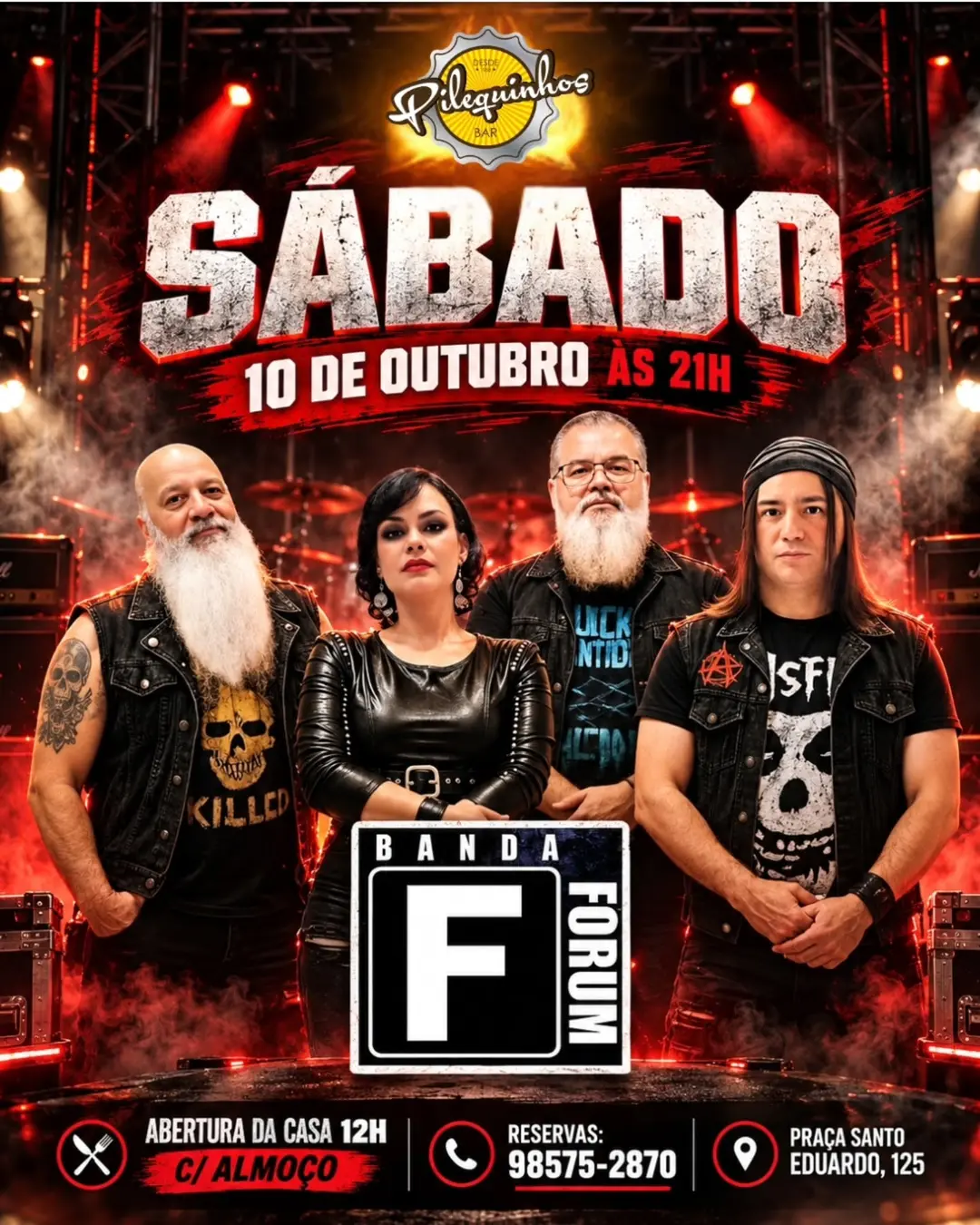 Flyer de Banda Forum