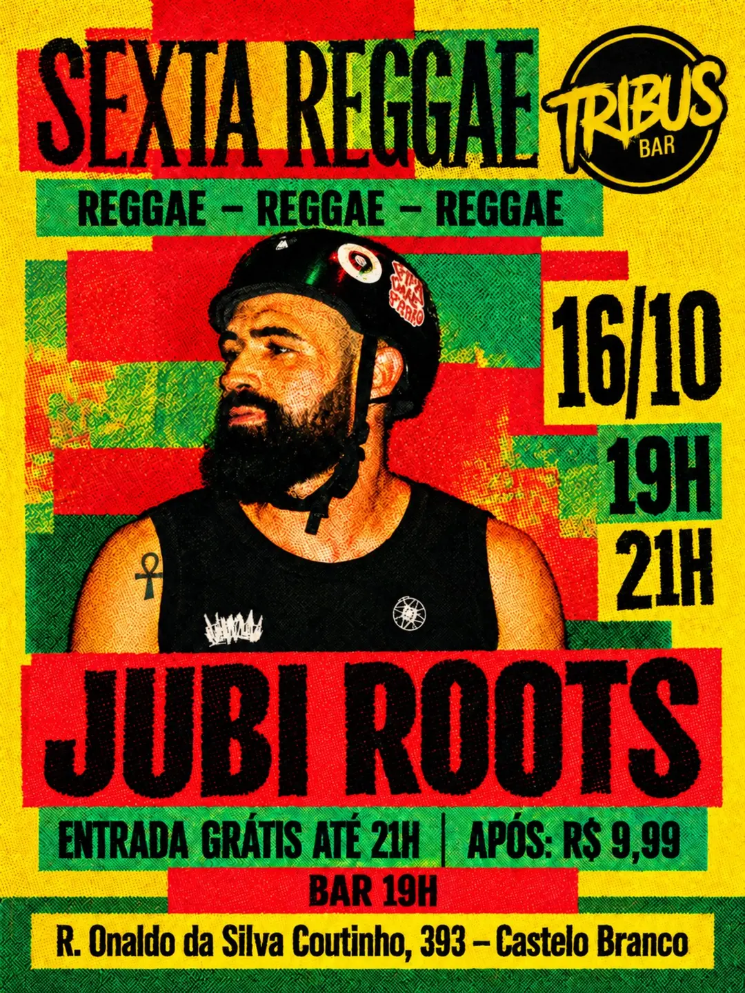 Flyer de Jubi Roots
