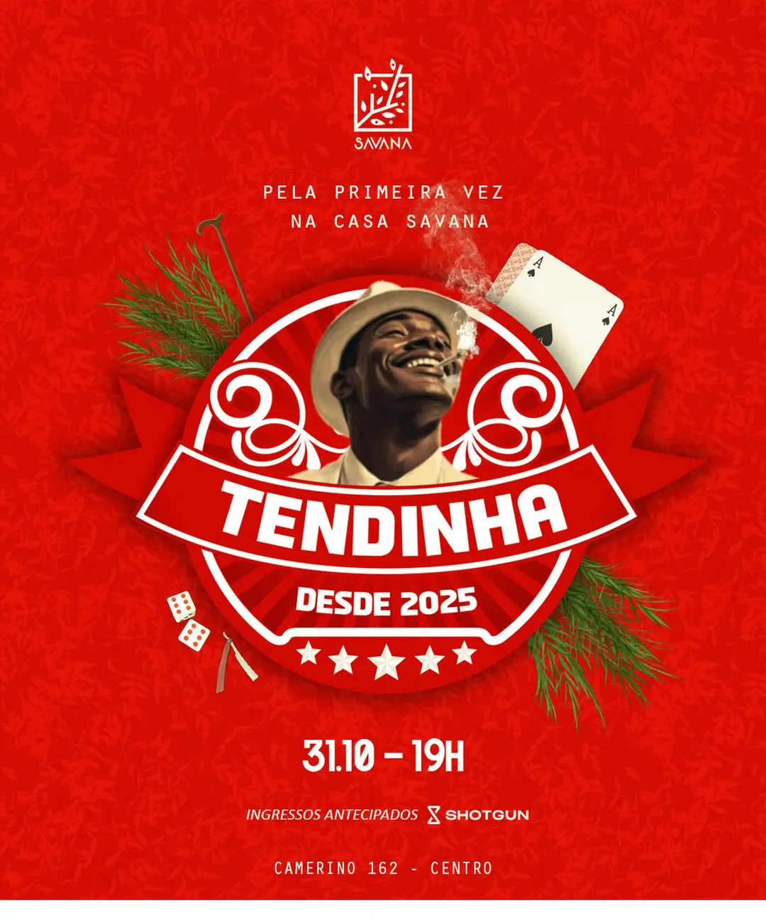 Flyer de Tendinha da Sorte