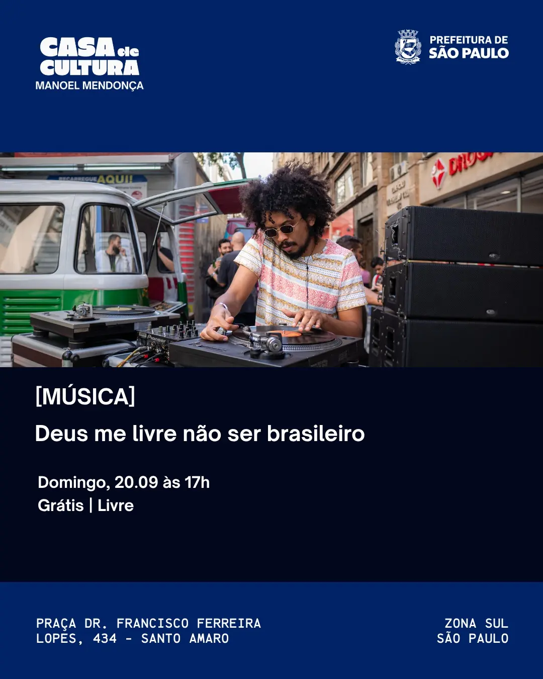 Flyer de DJ Hilton Hits