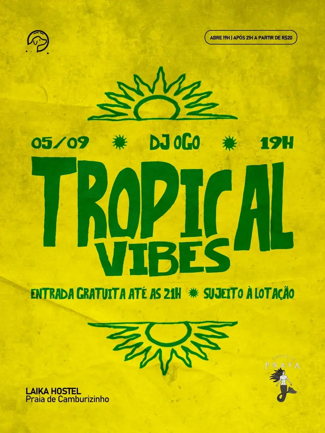 Flyer de Marcio Roberto