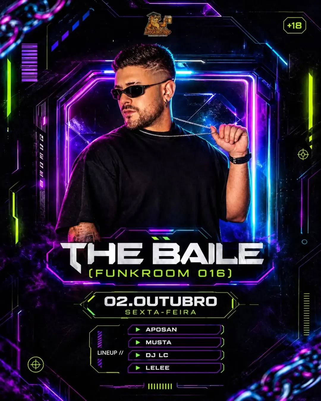 Flyer de DJ Aposan