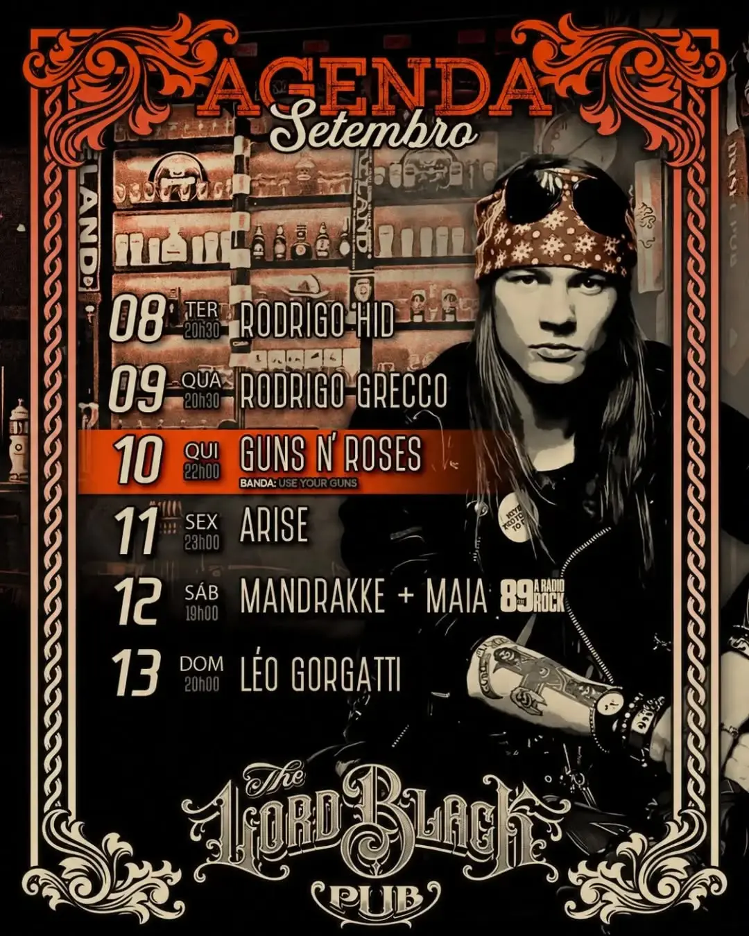 Flyer de Rodrigo Grecco