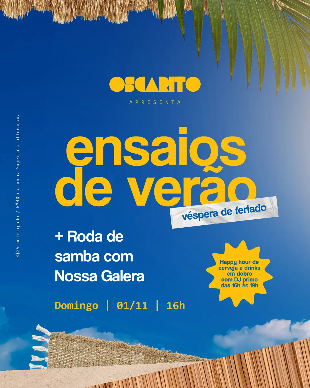 Flyer de Grupo Nossa Galera, Trio Sertanejada e mais 1 artista