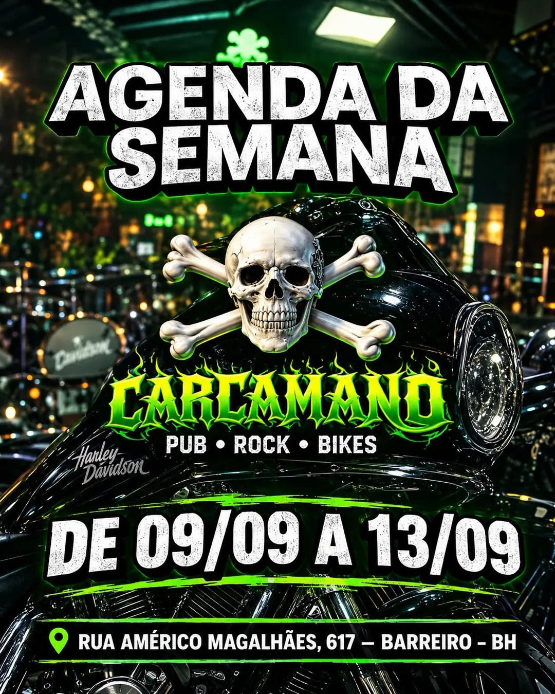 Flyer de Gleison Túlio