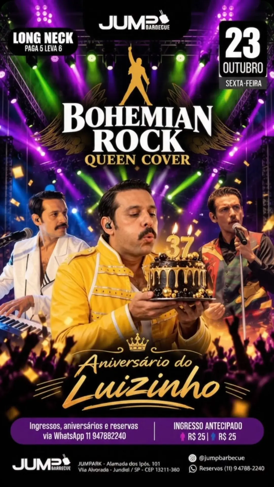 Flyer de Bohemian Rock
