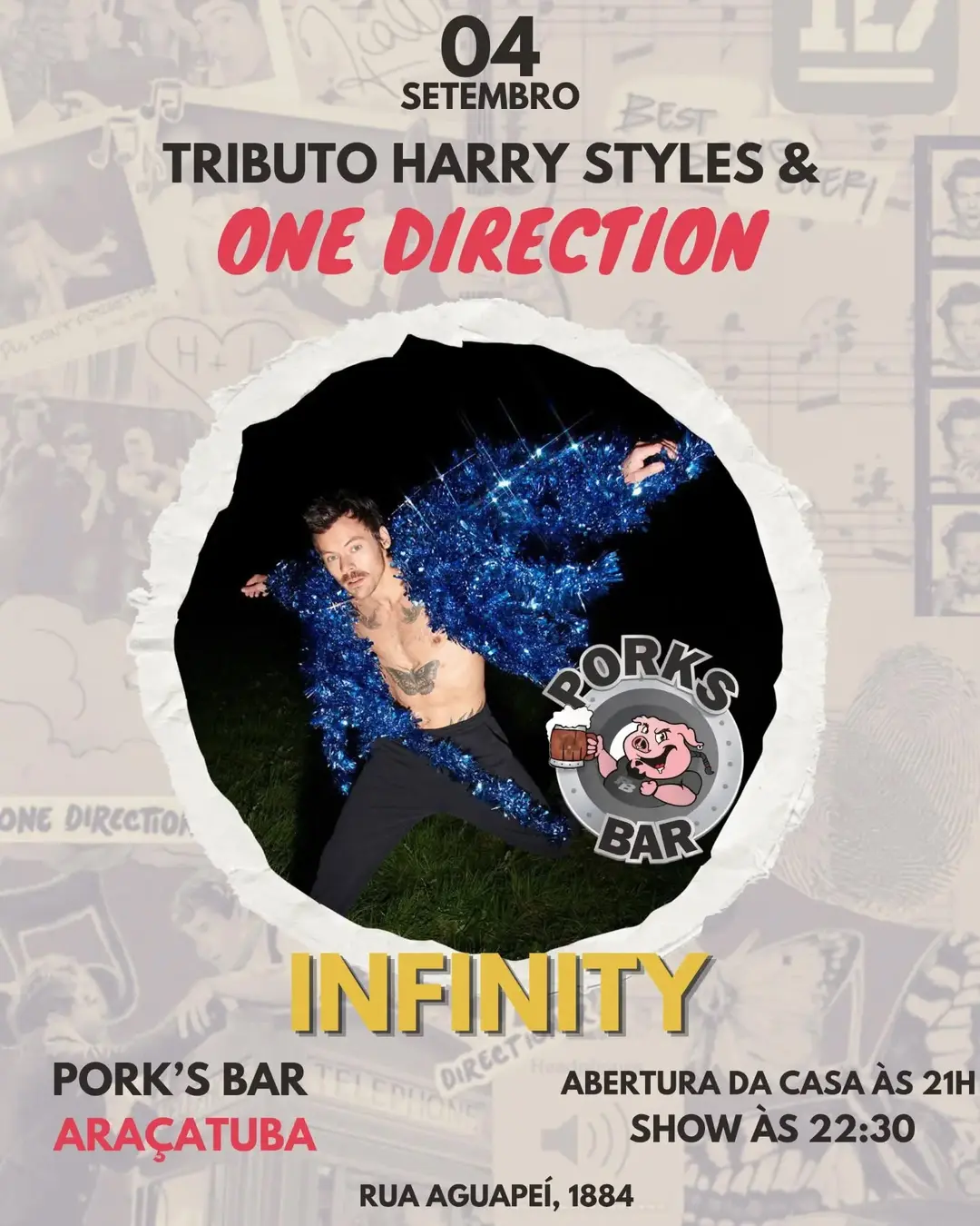 Flyer de Infinity