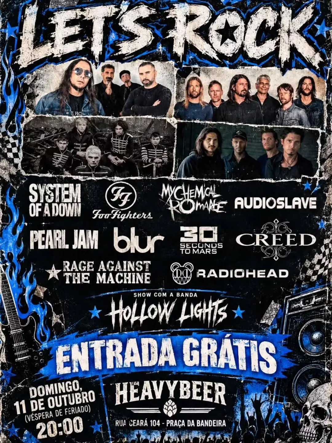Flyer de Hollow Lights