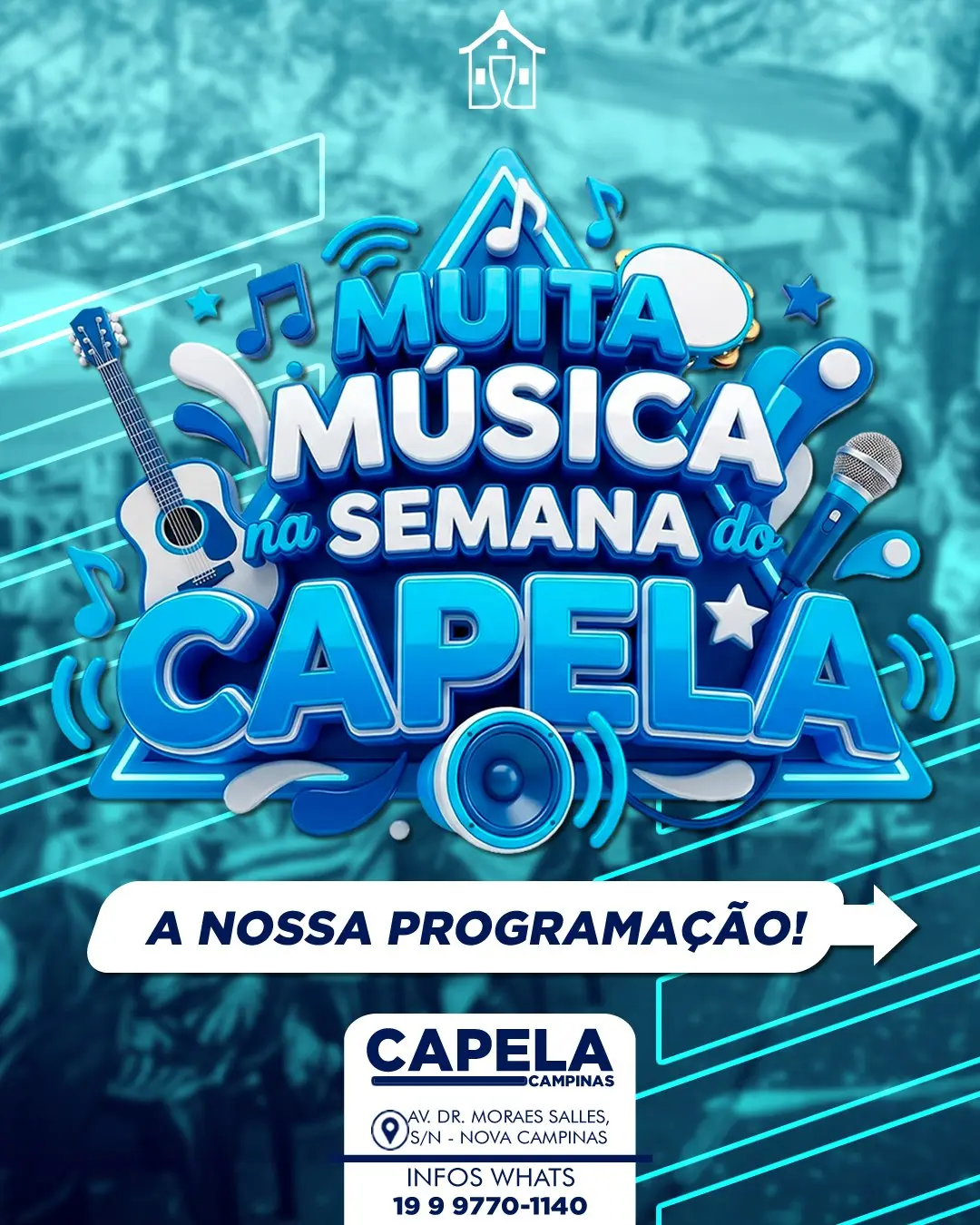 Flyer de Receita do Samba