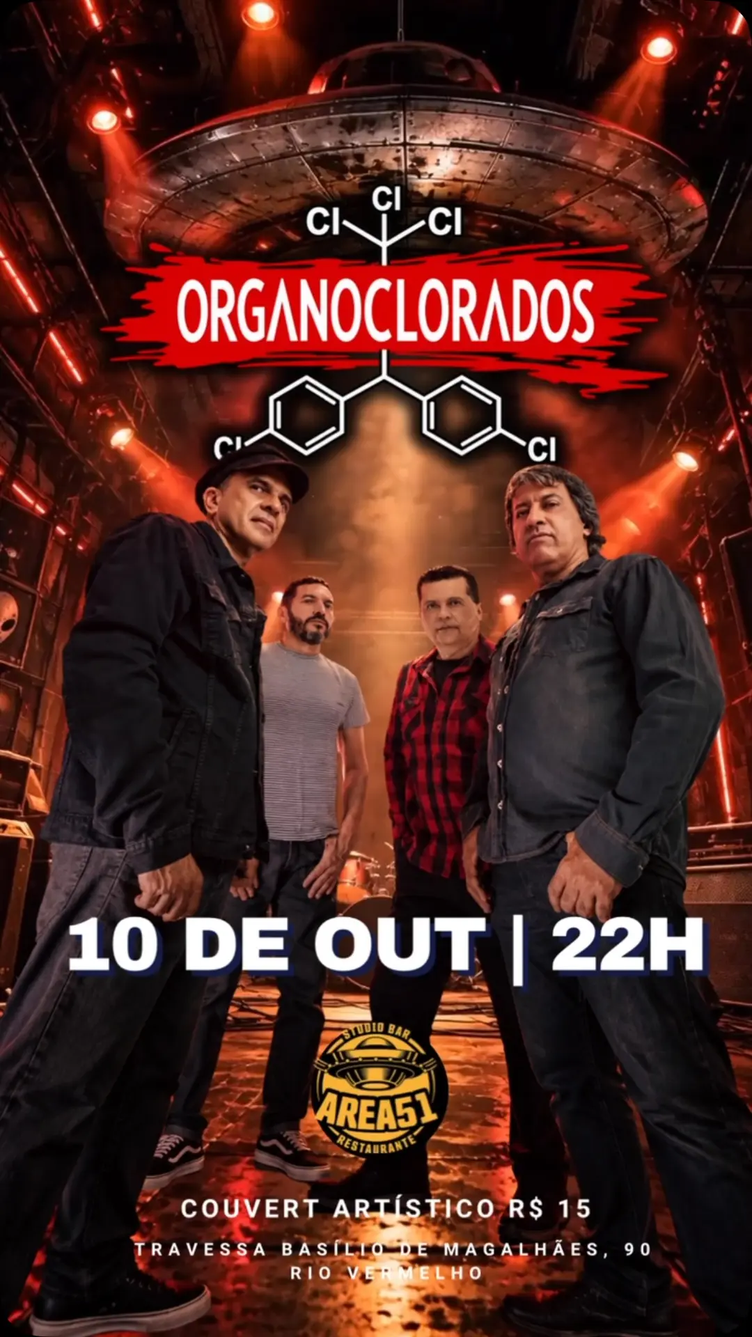 Flyer de Organoclorados
