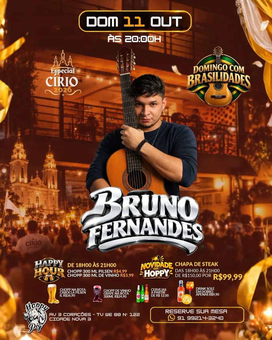 Flyer de Bruno Freitas