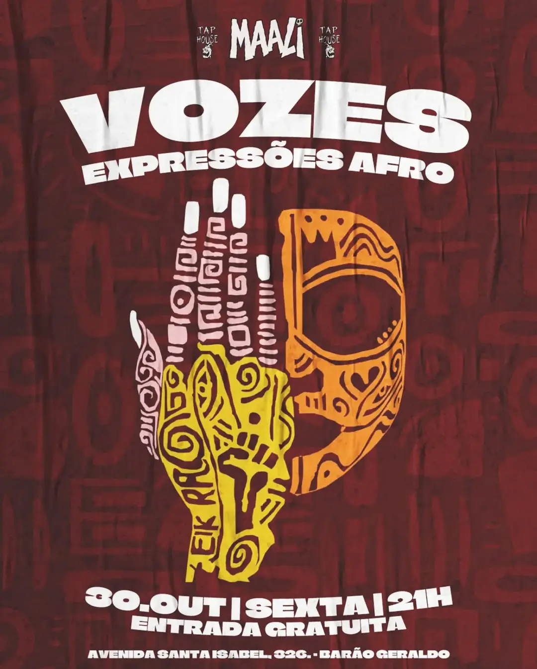 Flyer de Vozes