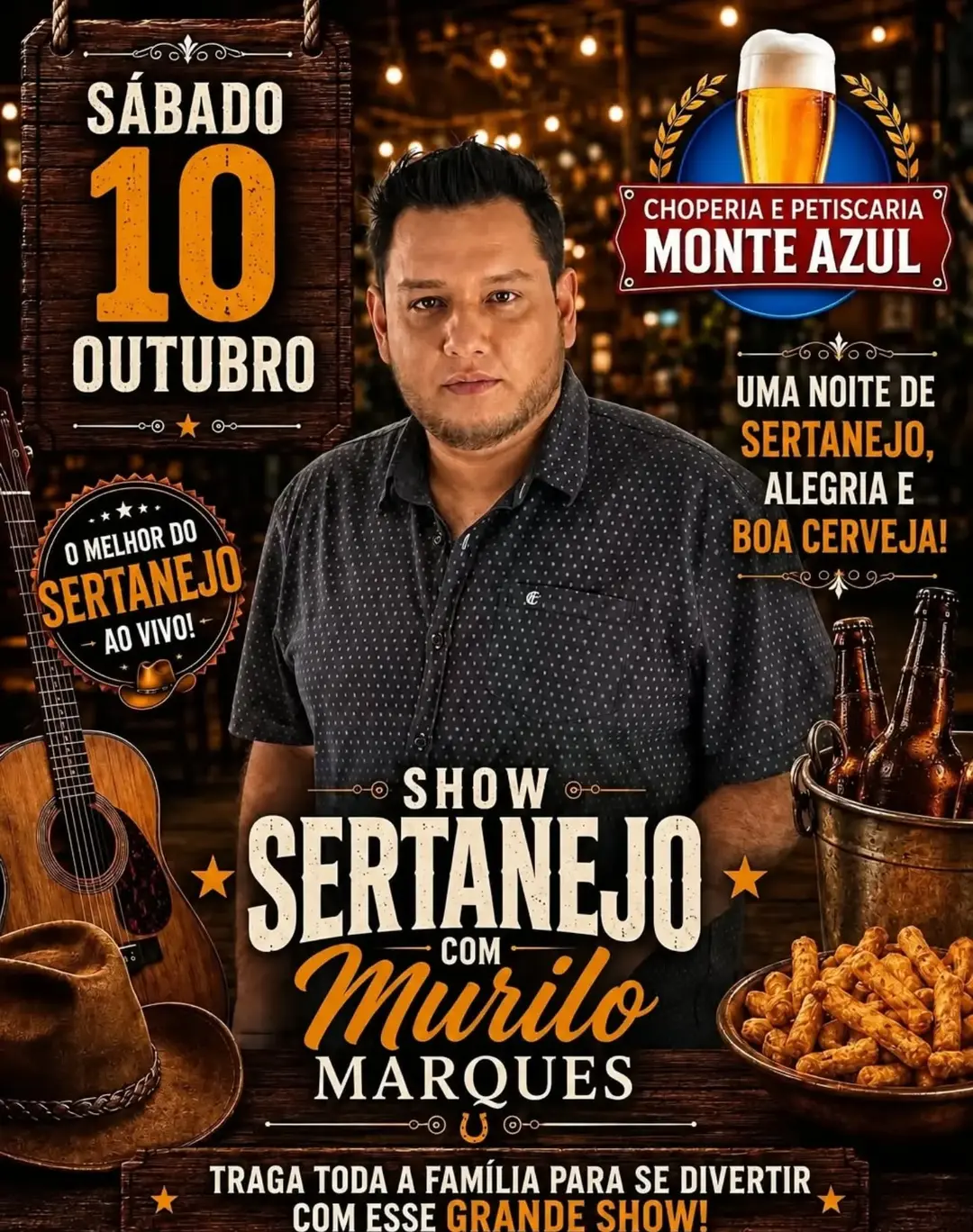 Flyer de Murilo Marques