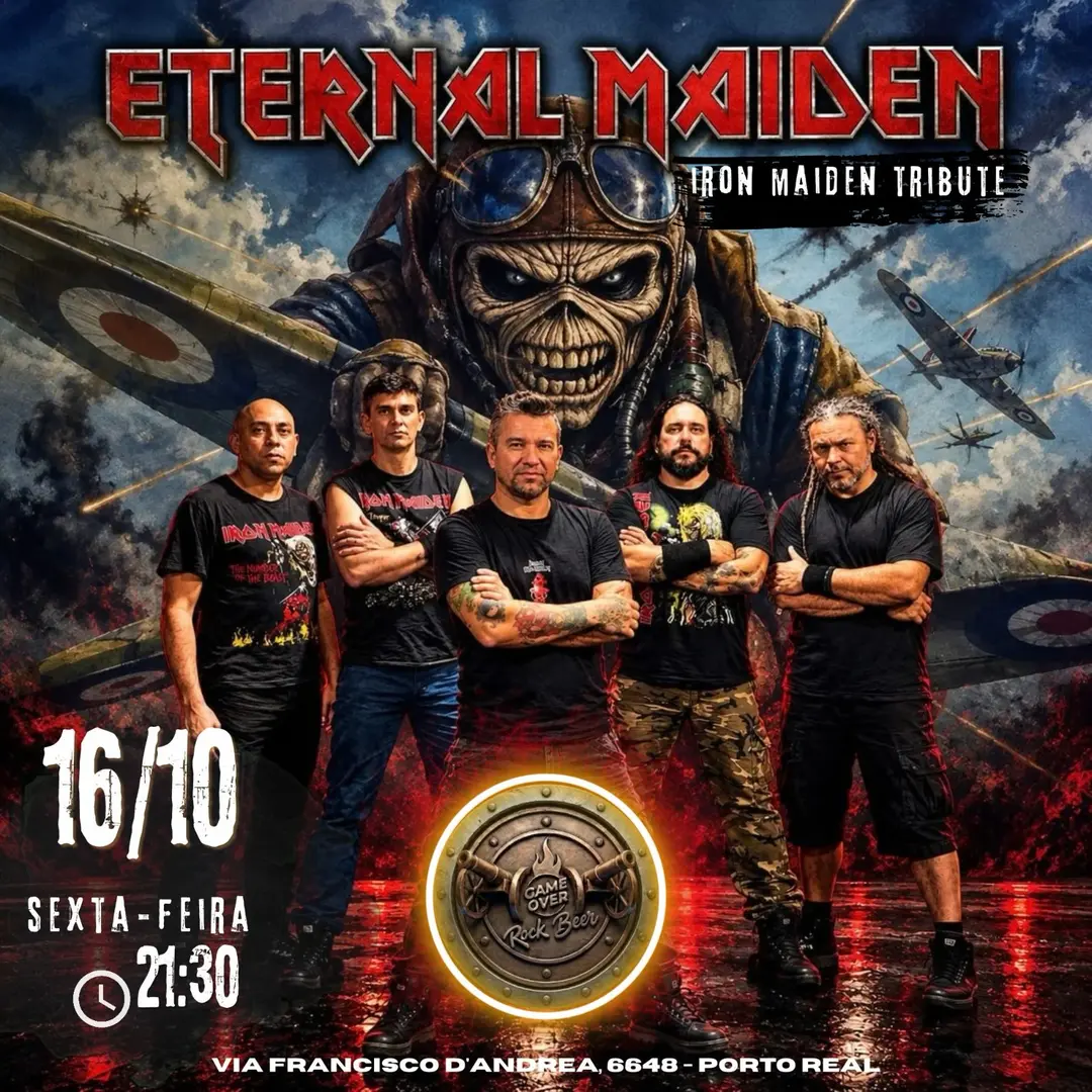 Flyer de ETERNAL MAIDEN