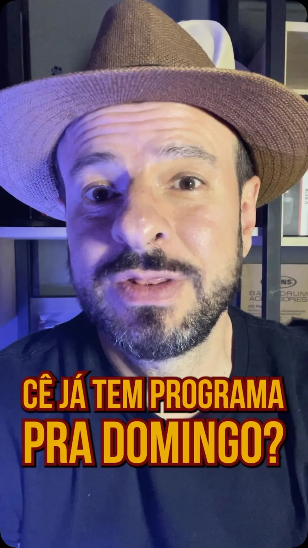 Flyer de Eric Bê e o Avesso do Avesso