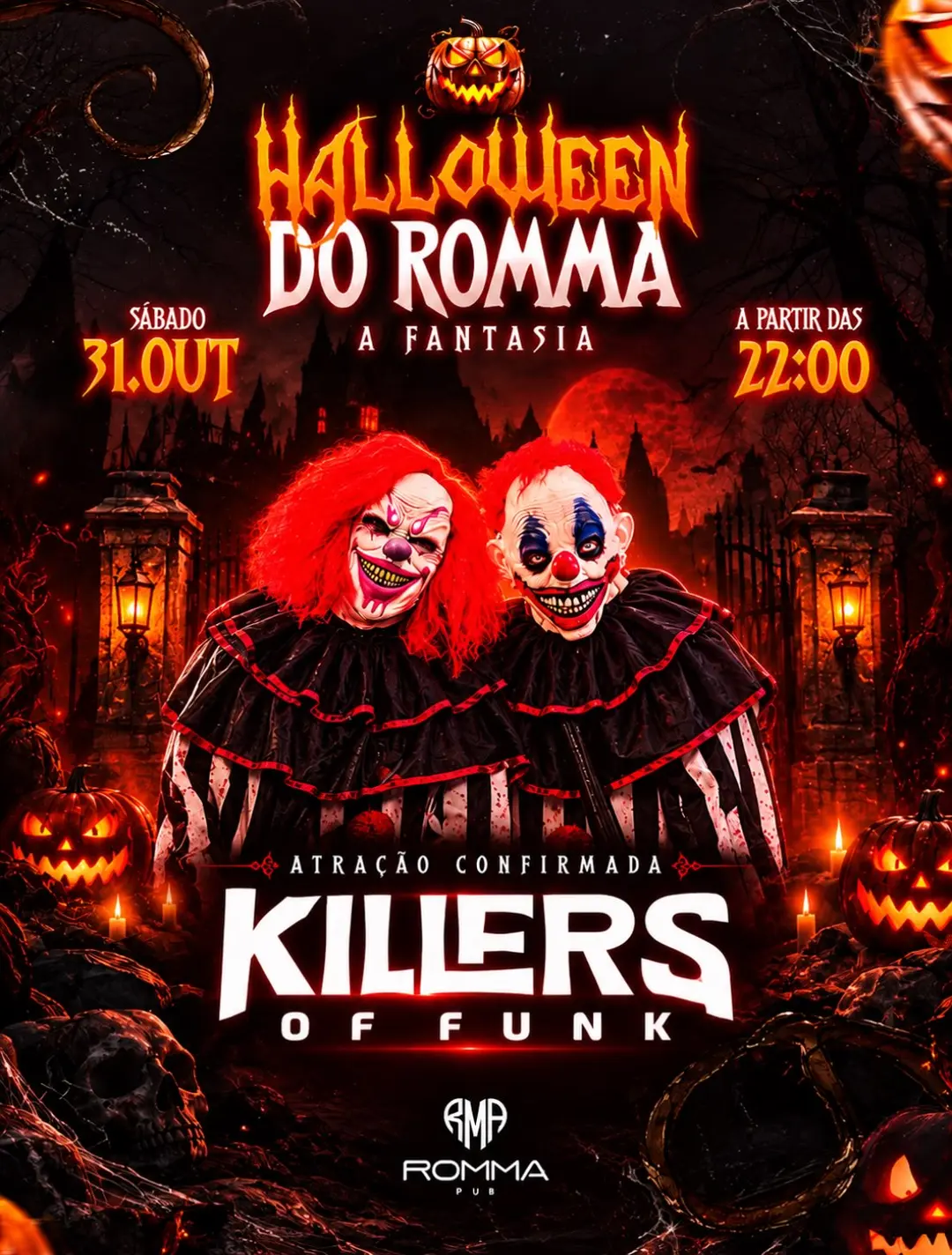Flyer de Killers of Funk