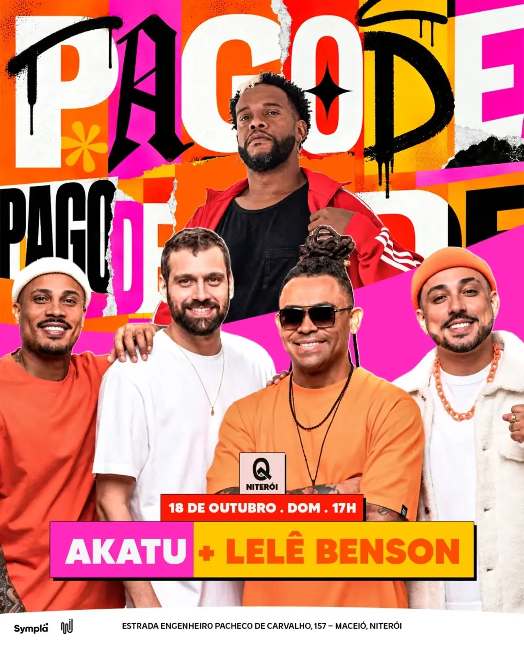Flyer de Akatu e LELÊ BENSON