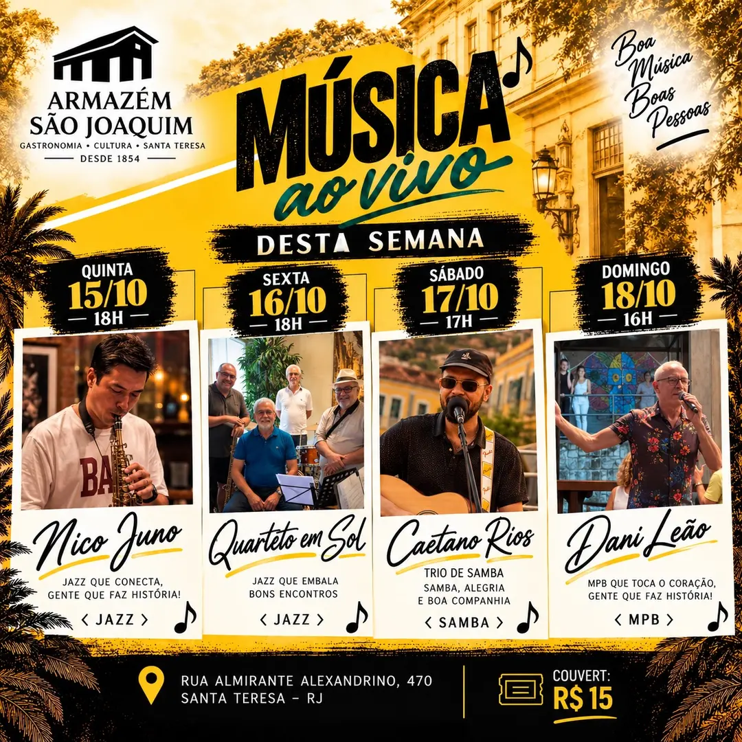 Flyer de Dani Leão