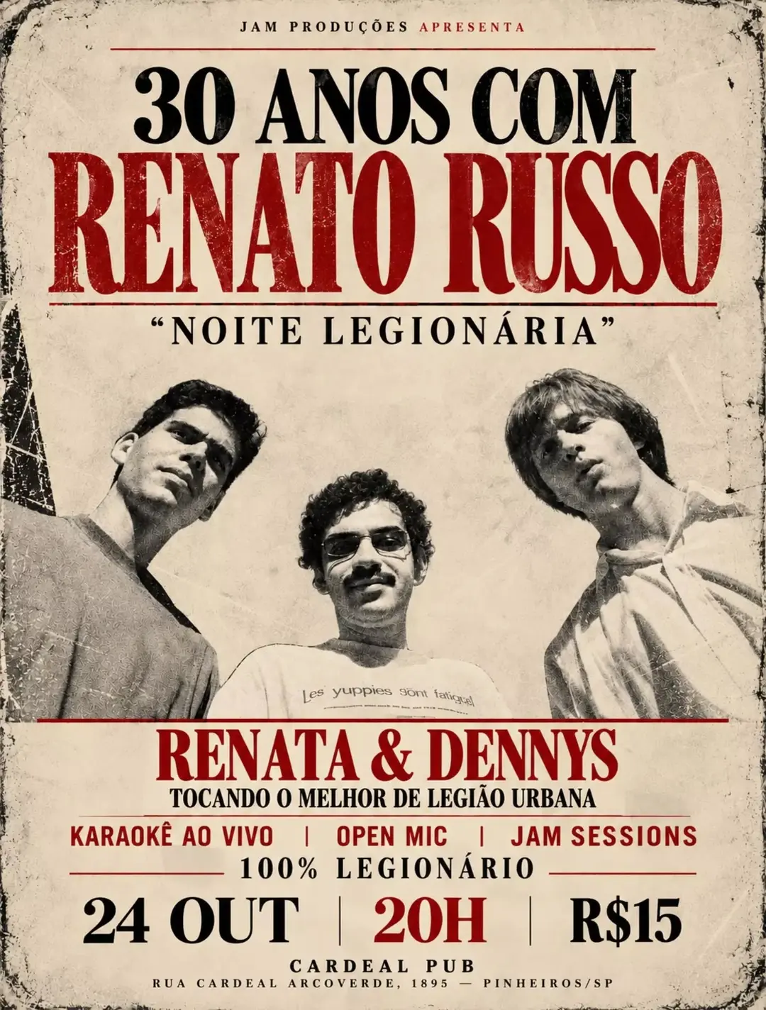Flyer de Renata & Dennys