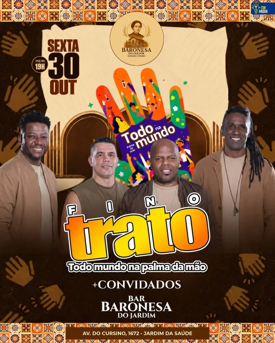 Flyer de Grupo Fino Trato
