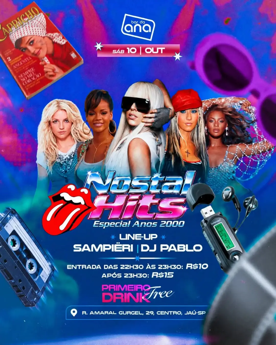 Flyer de SAMPIËRI e Pabllo Vittor