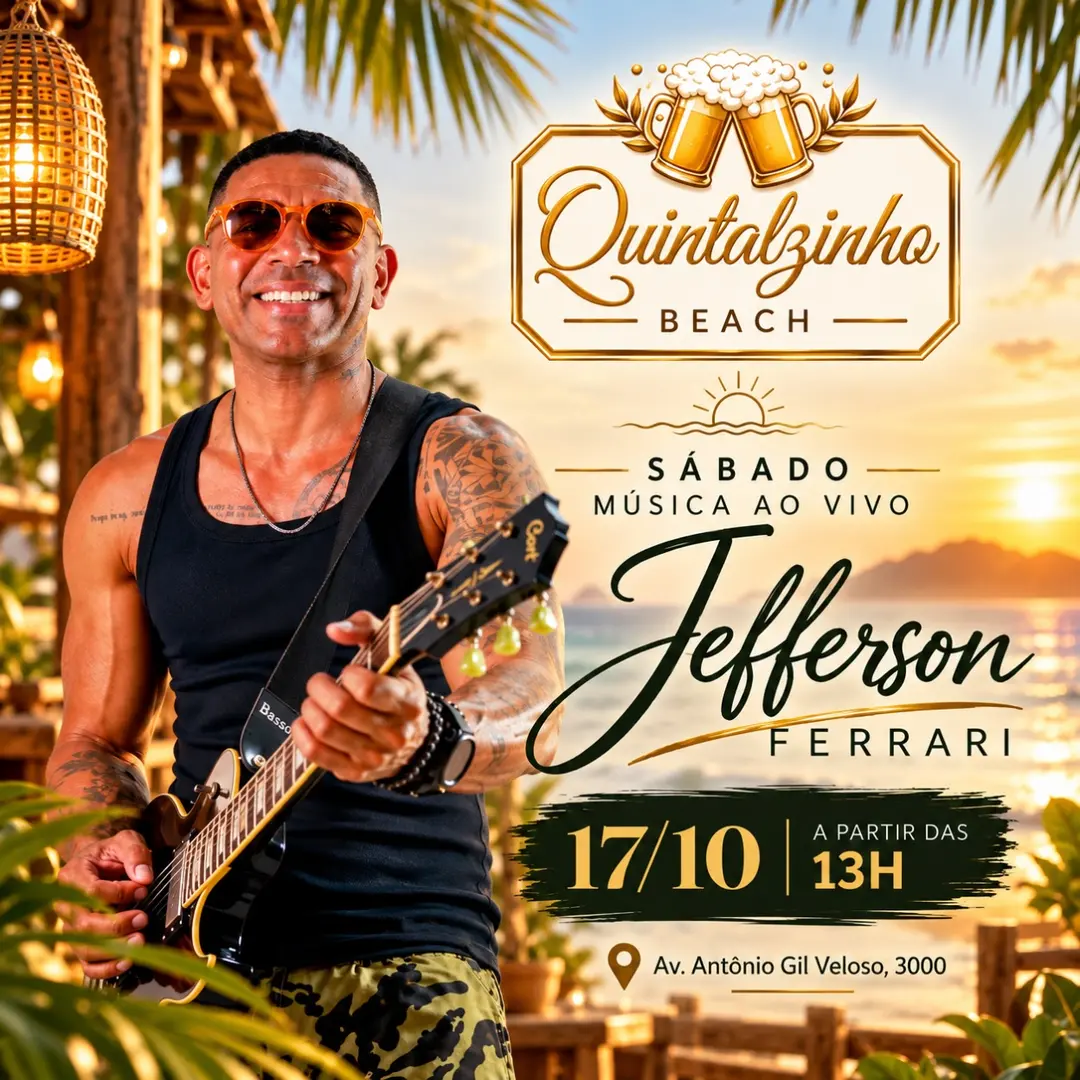 Flyer de Jefferson Ferrari