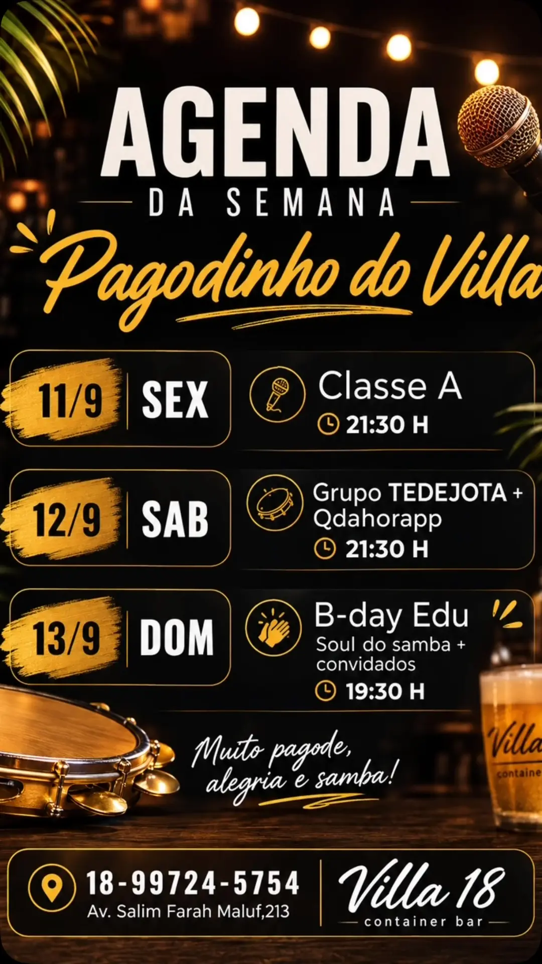 Flyer de Grupo Classe A