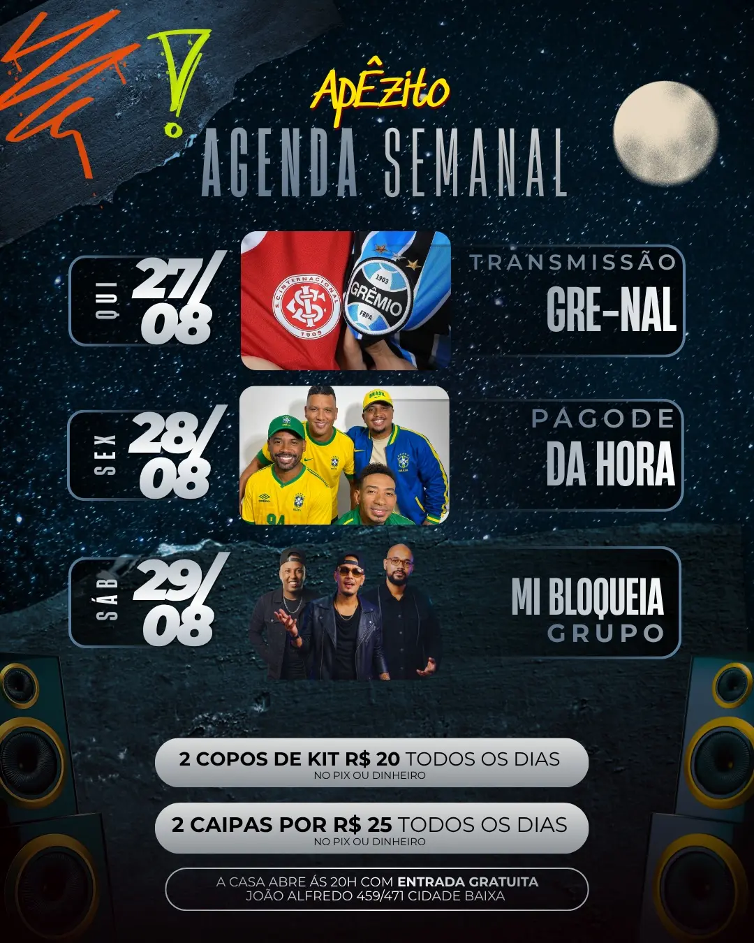 Flyer de Mibloqueia