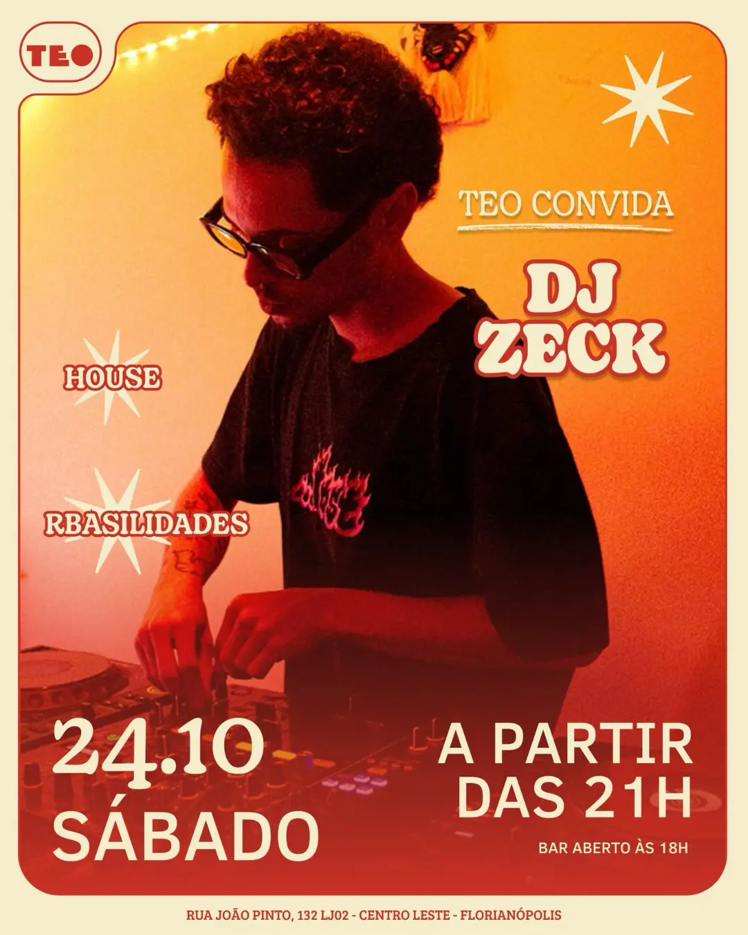 Flyer de DJ Zeck