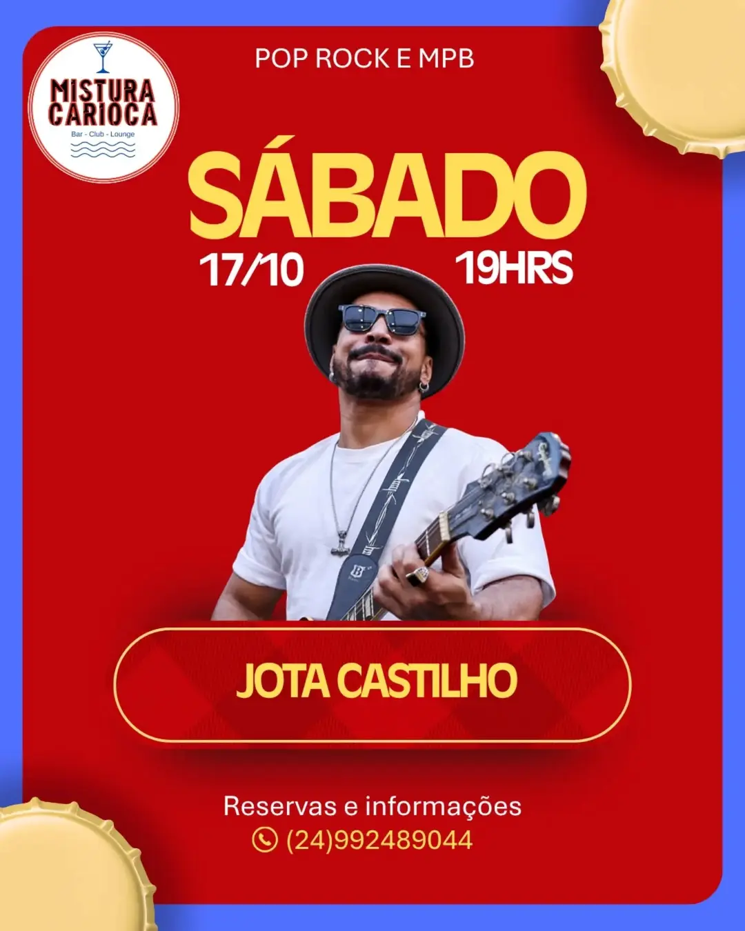 Flyer de JoTa Castilho