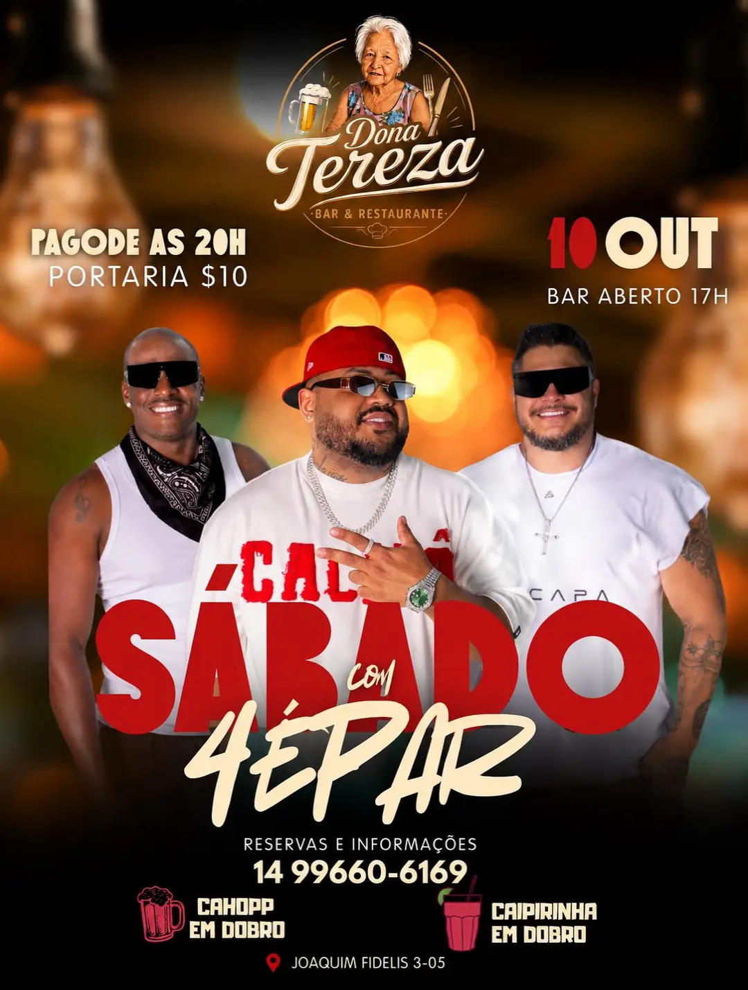 Flyer de 4 é PAR
