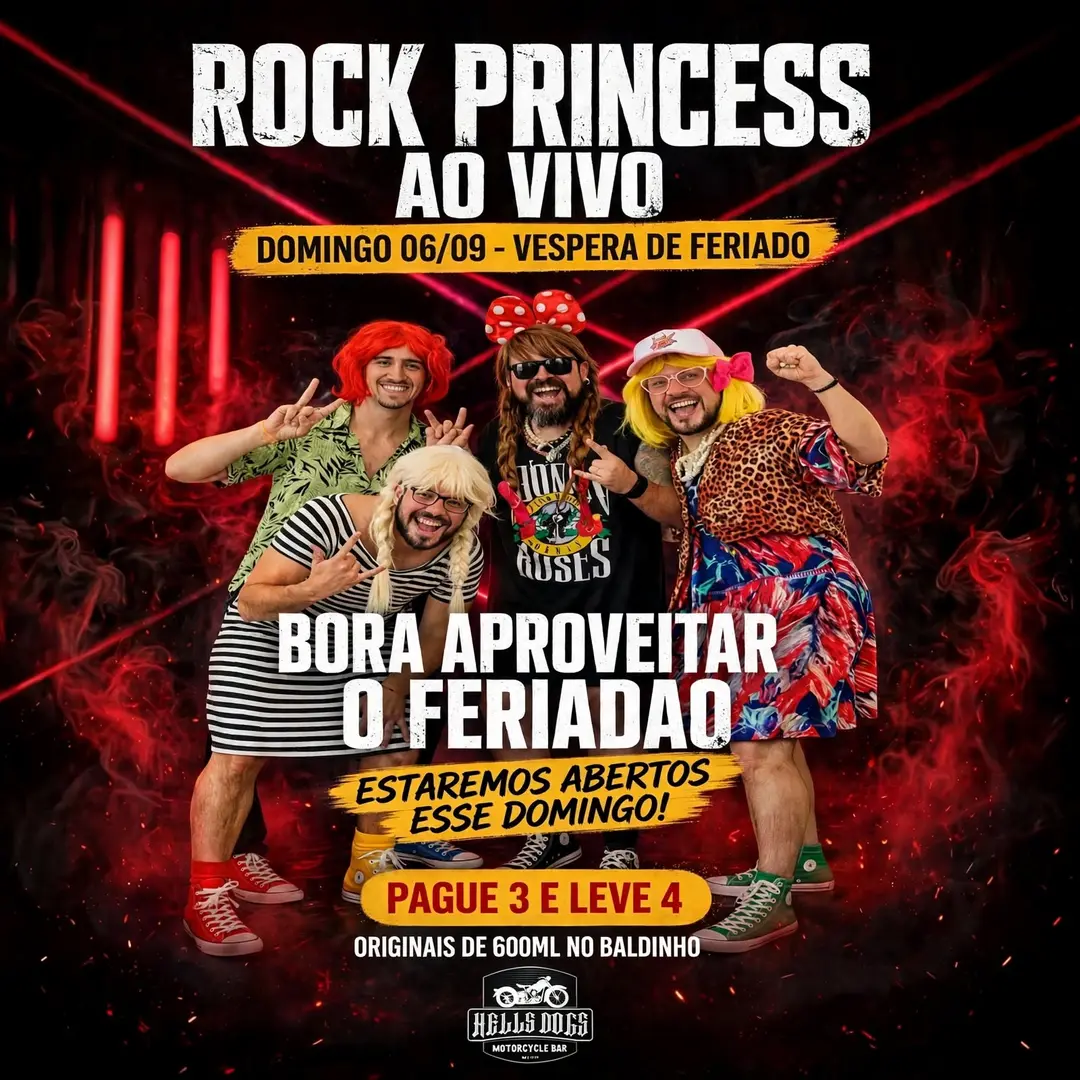 Flyer de Rock Princess