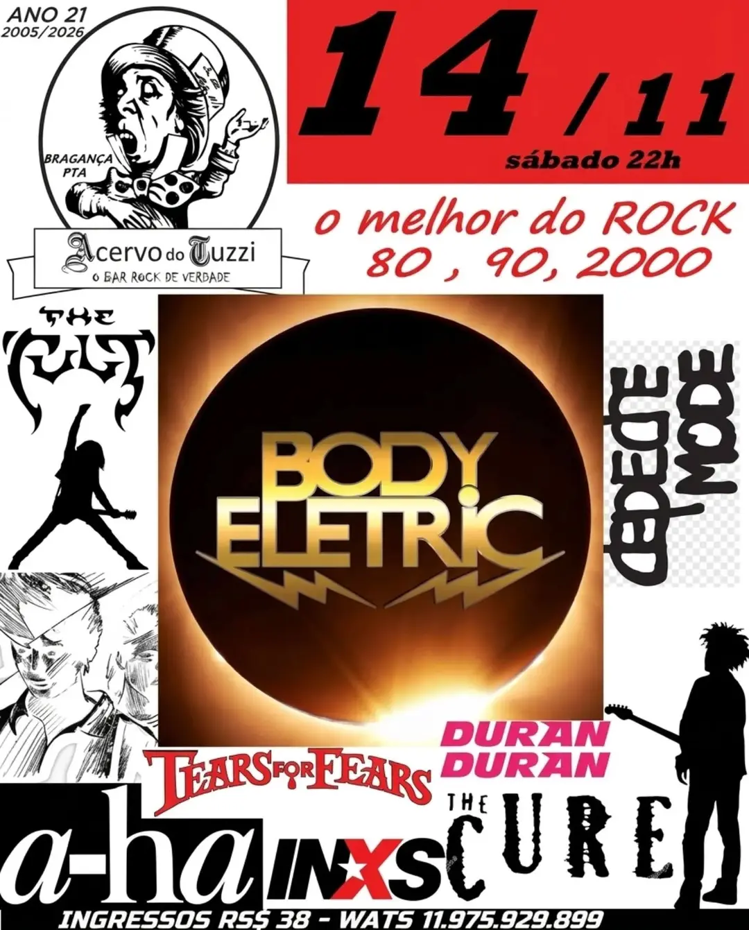 Flyer de Body Eletric