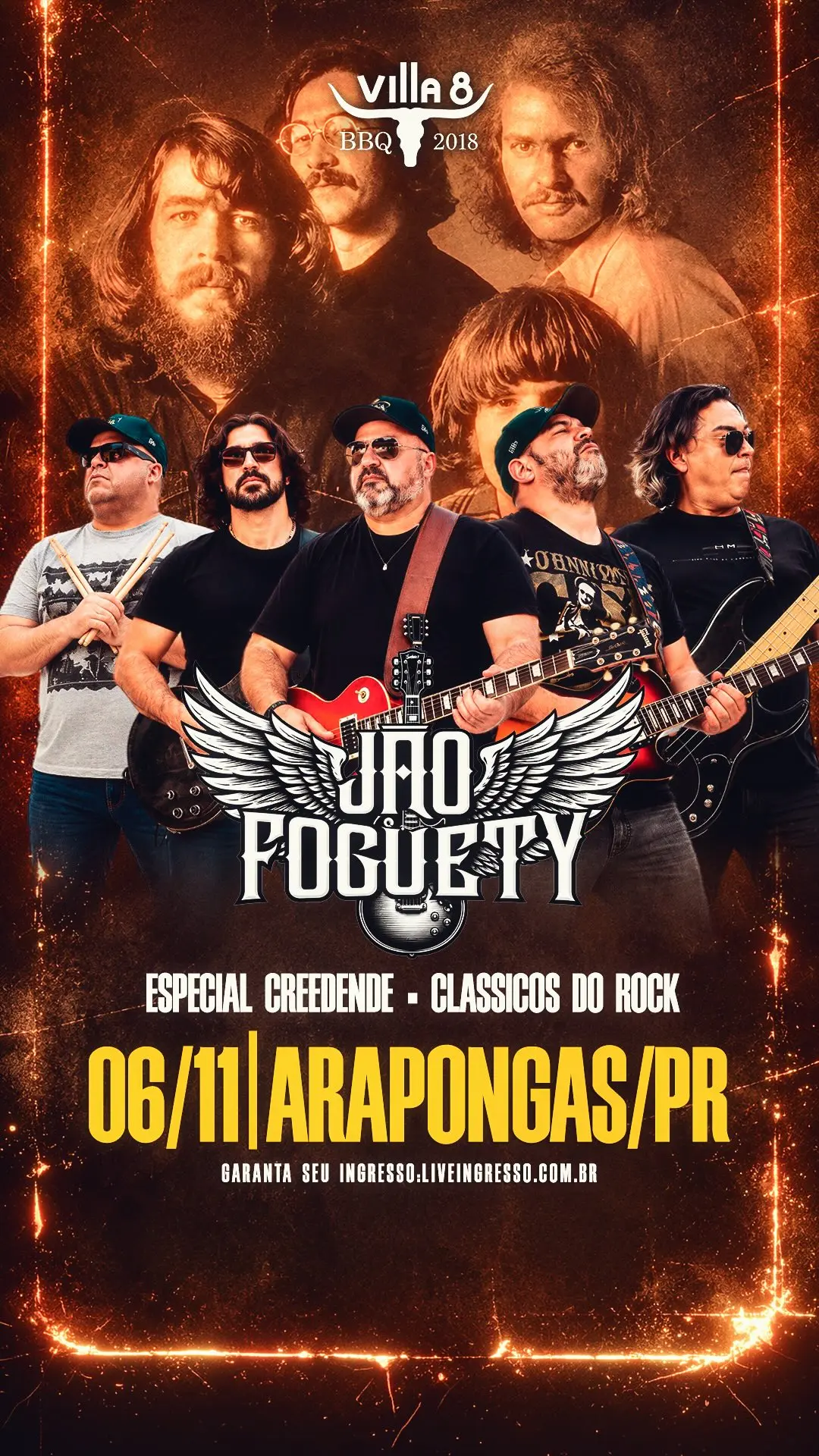 Flyer de Jão Foguety