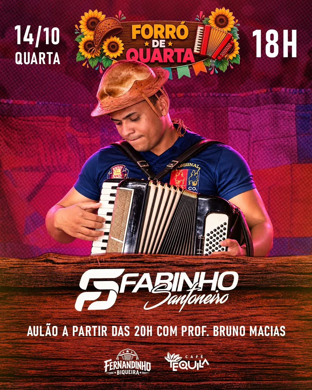 Flyer de Fabinho Sanfoneiro