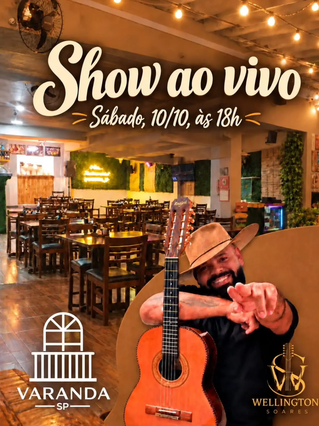 Flyer de WELLINGTON SOARES
