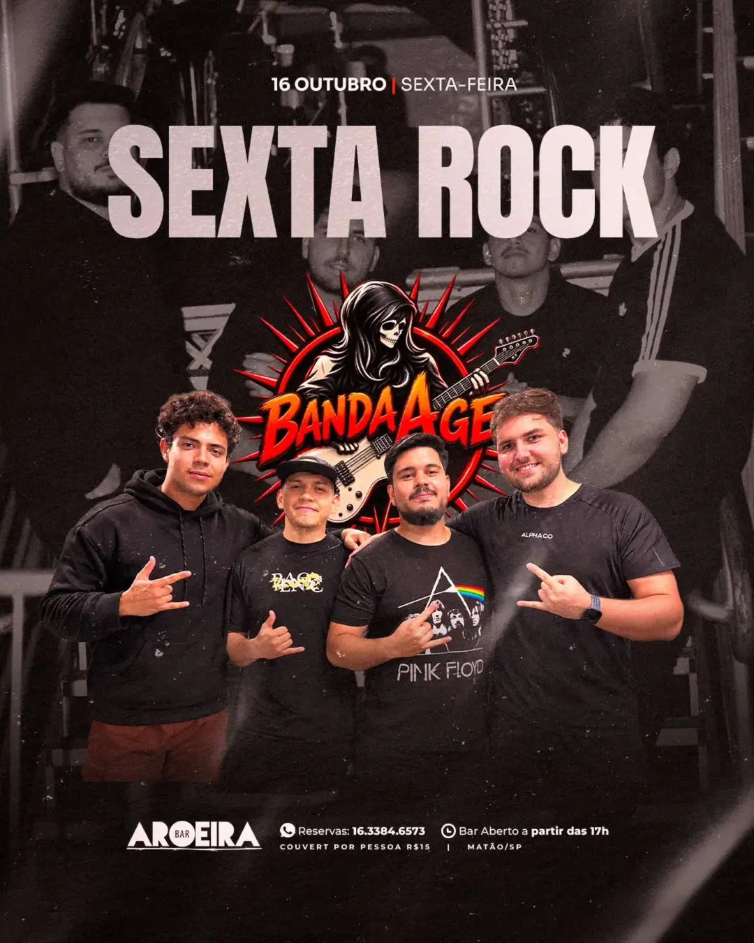 Flyer de Banda Age