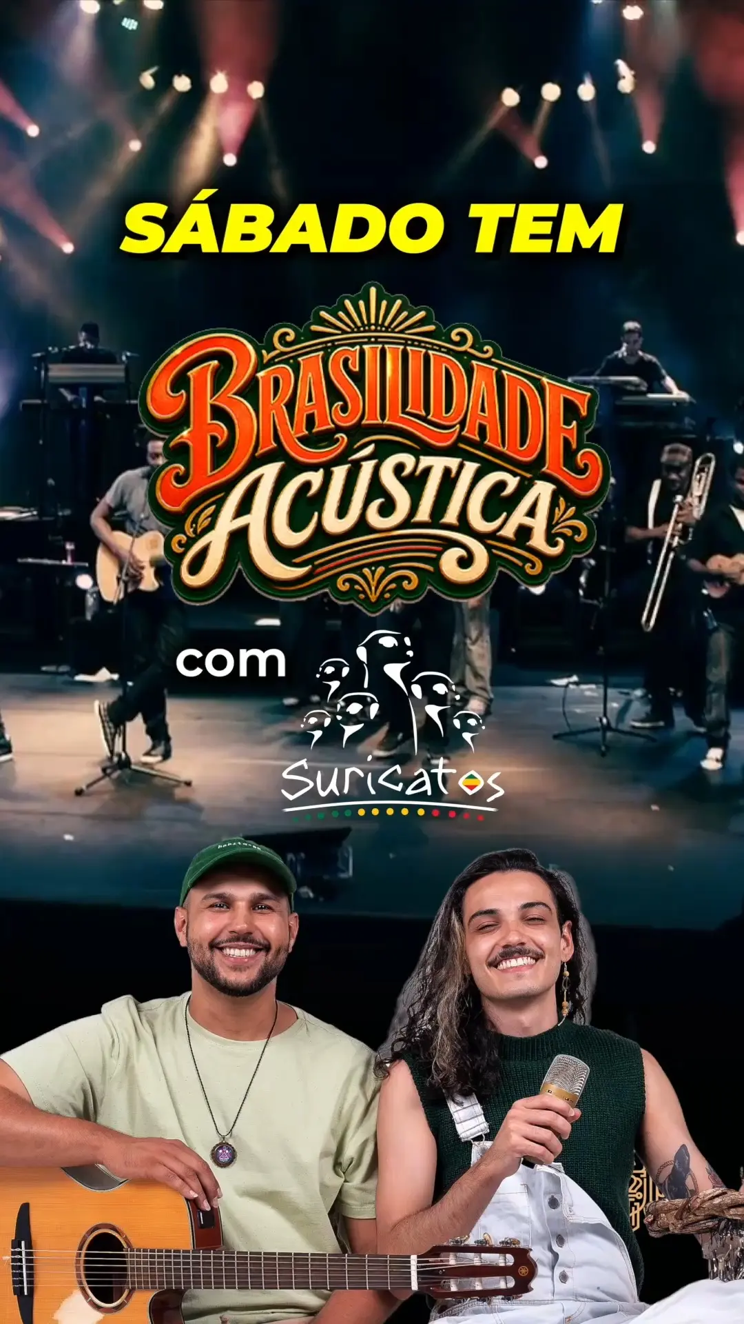 Flyer de Os Suricatos