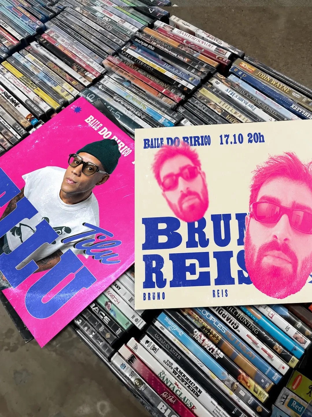 Flyer de Bruno Reis e Tilu