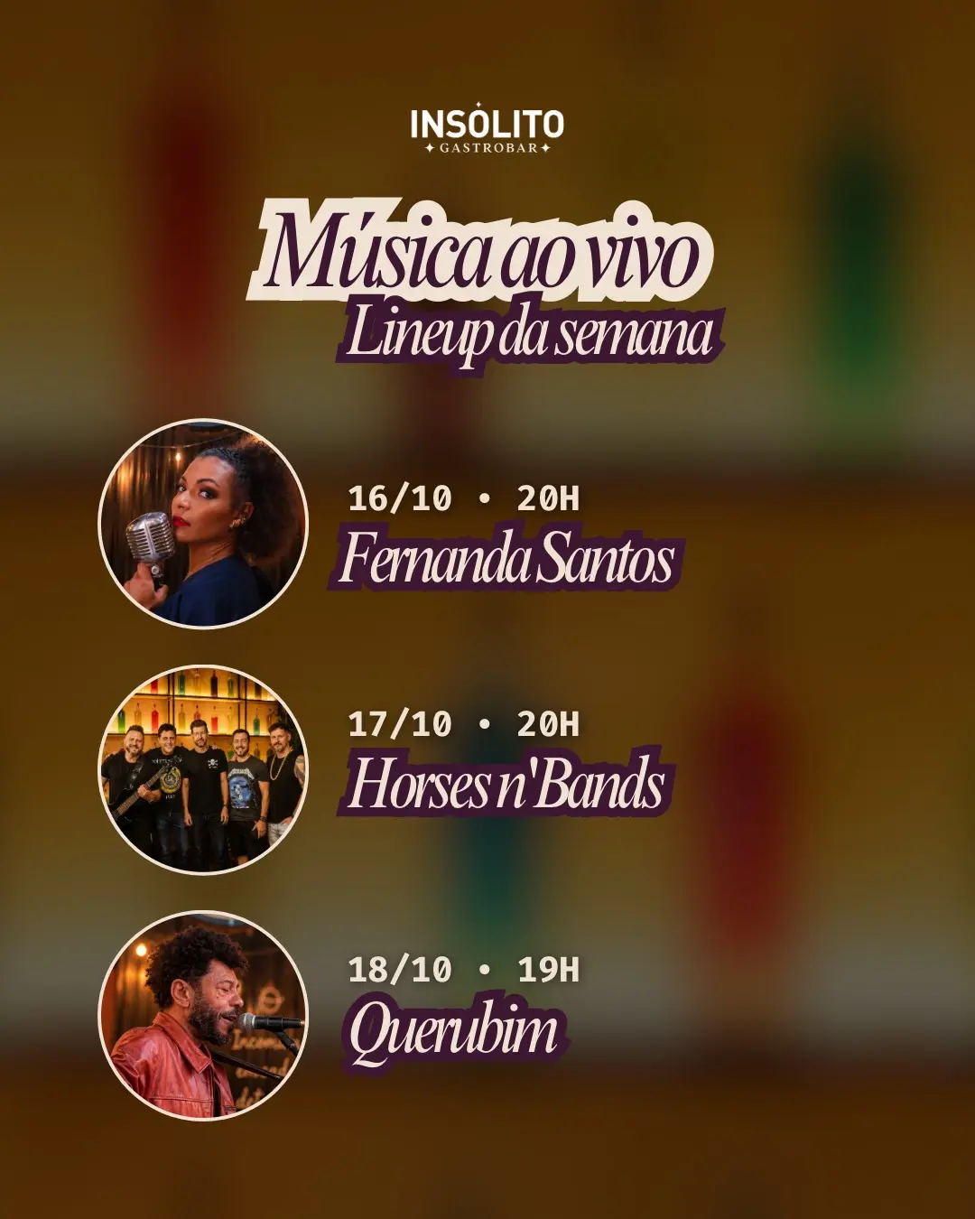 Flyer de Fernanda Santos