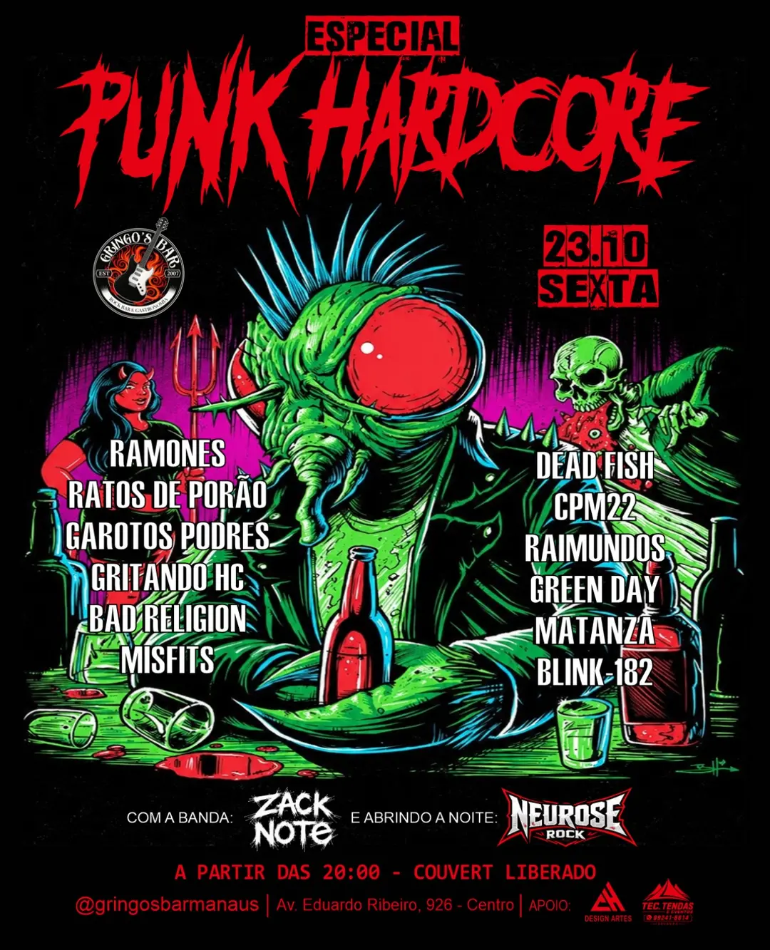 Flyer de Zack Note